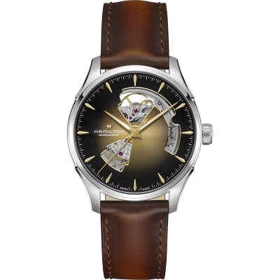 Orologio Hamilton Uomo Jazzmaster Open Heart in Acciaio H32675501 - H32675501